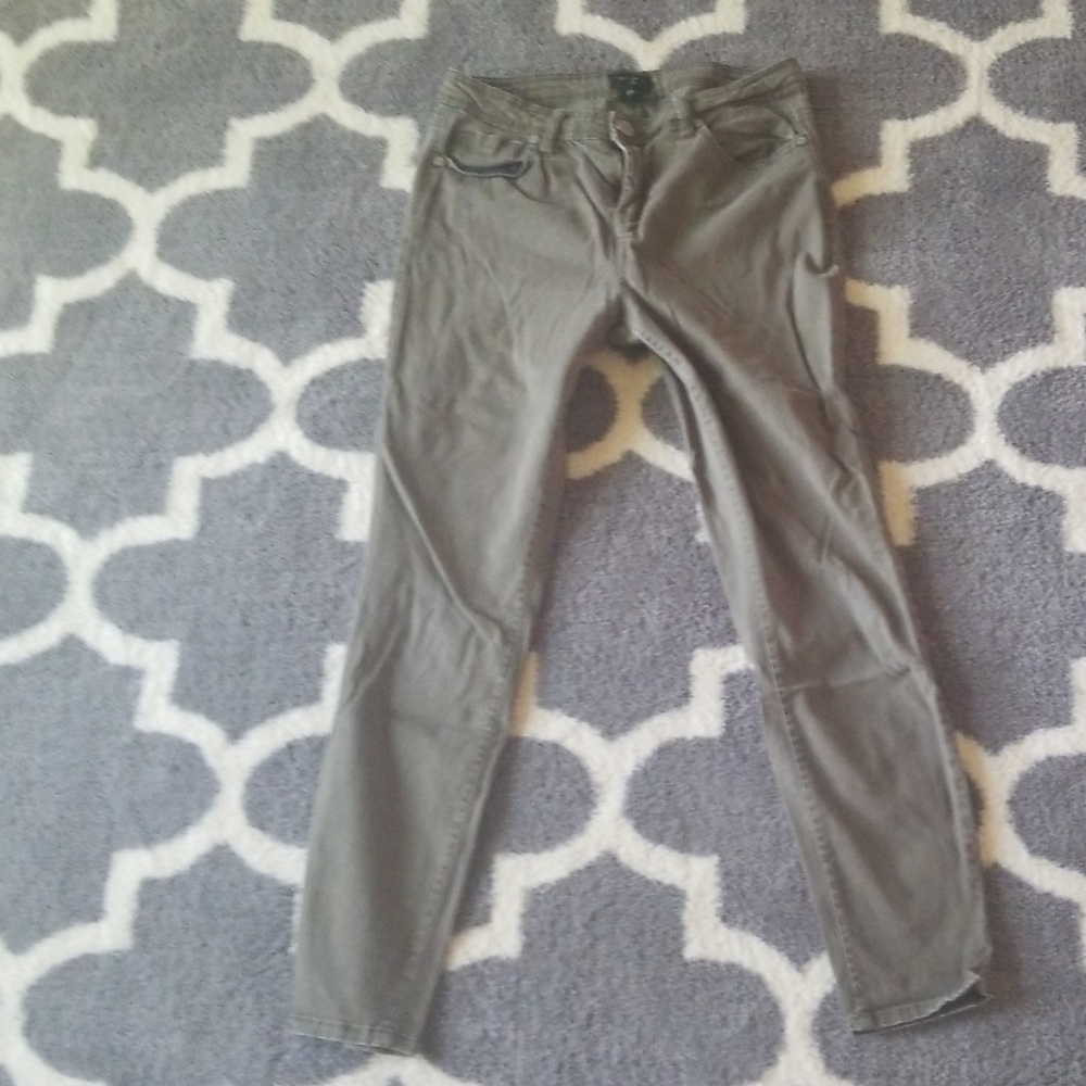 High rise skinny pants